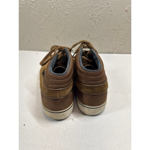 Nike SB Stefan Janoski Mid Military Brown/Sail Black Skateboarding Mens Size 12 - Picture 3 of 5